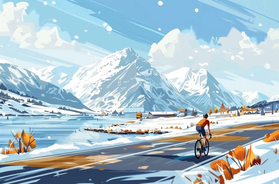 Fietsen in de winter triathlon