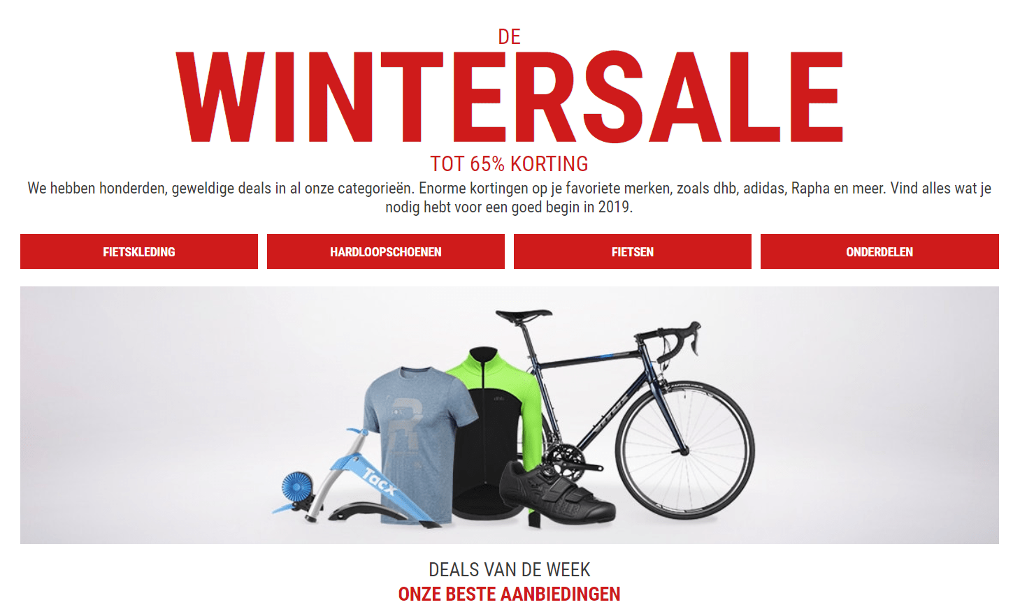 Wiggle Wintersale 2019