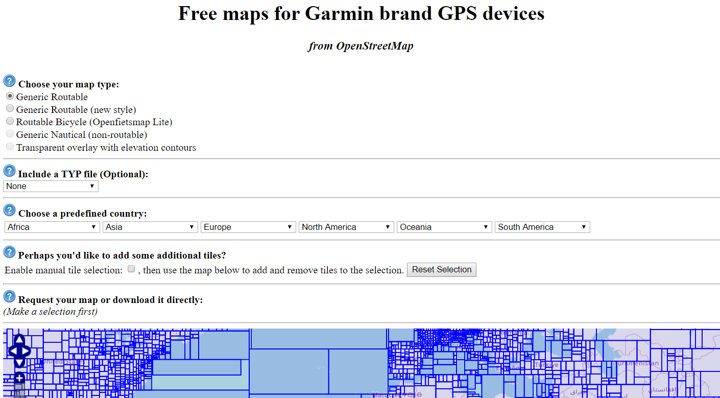 Garmin kaarten inladen openstreetmap 1