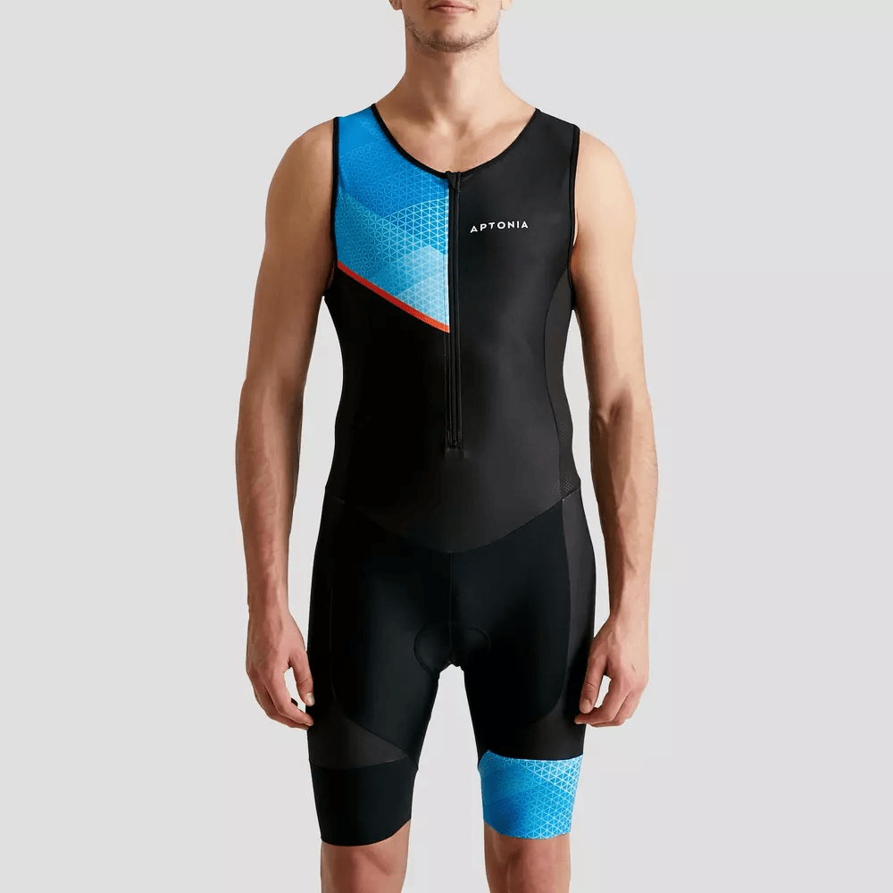 Mouwloos trisuit mannen Decathlon