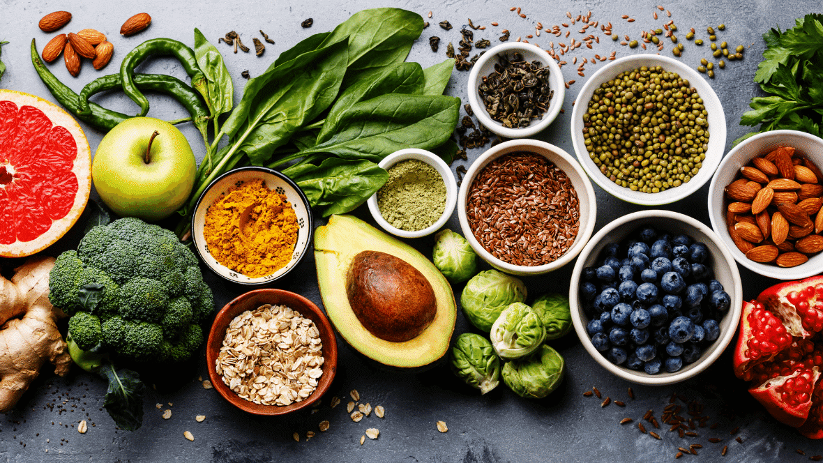 Gezonde voeding gezonde producten