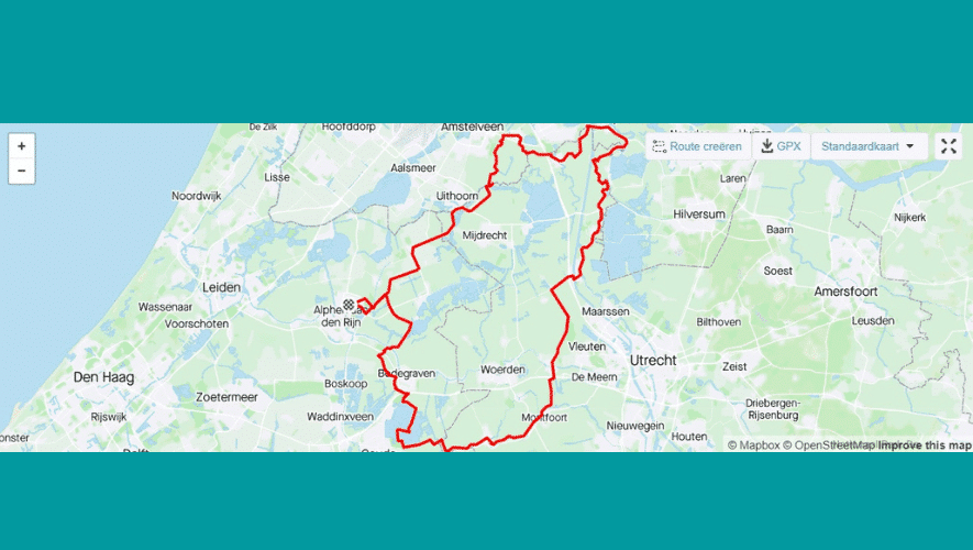 GPX bestand maken van een route op Strava