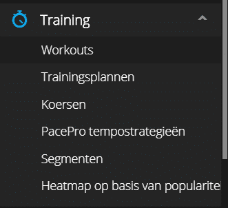 Workouts Garmin Connect