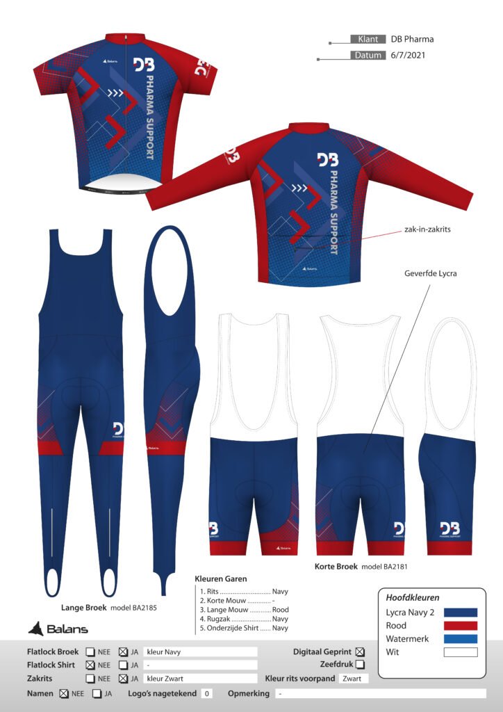 sportkleding ontwerpen
