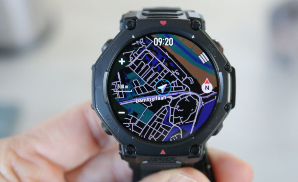 Amazfit T-Rex 3 Pro navigatie